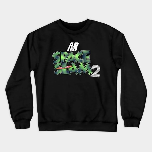 Space Slam 2 Crewneck Sweatshirt by Supernova Shop